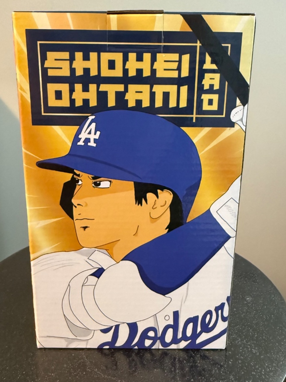 Shohei Ohtani Dodgers Gold Anime Bobblehead New In Box - Picture 6 of 6